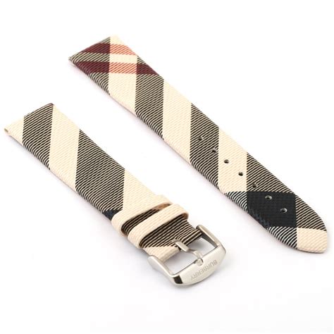 buy burberry watch strap|Burberry leather watch strap.